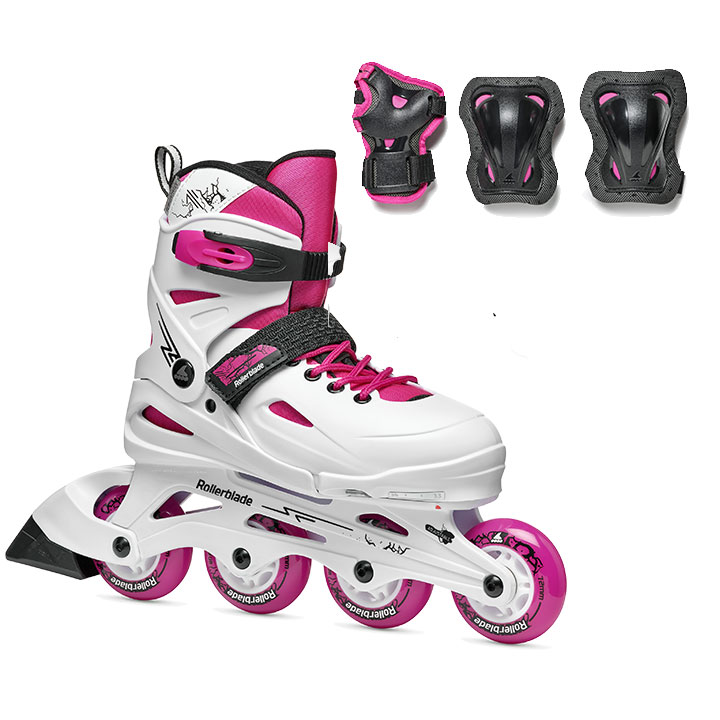 Rollerblade Fury Combo White/Pink